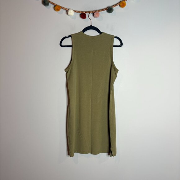 Lululemon Classic-Fit Cotton-Blend Dress Olive Green - Picture 6 of 6